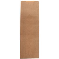 Paper Bag 1 Wine Bottle High Wet Strength Brown 370X115X50mm