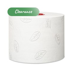 Toilet Tissue Tork Mid Size T6 2 Ply Roll Embossed 10cmx100m White