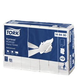 Paper Hand Towel Interleaved & Flat Slimline White 210X240mm