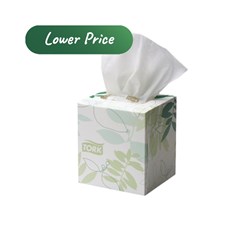 Facial Tissues Tork Cube 2 Ply White 