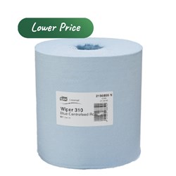 Paper Wiper Tork Centre Field Blue 280m