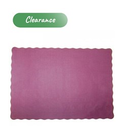Placemat Burgundy Scl 240 X 342mm