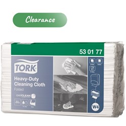 Cleaning Cloth Tork Heavy Duty White 642x355 mm 