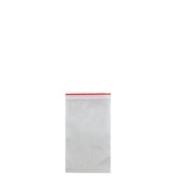 Poly Bag Self Seal 50um Clear 100X180mm