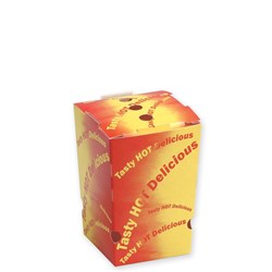 Chip Box Tasty Hot Delicious Print Small