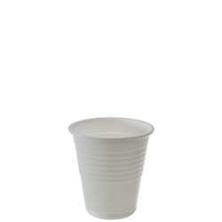 Plastic Cup White 6 Oz 180Ml