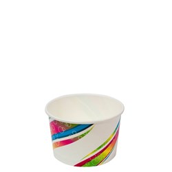 Paper Cup Icecream Multi Colour 250ml