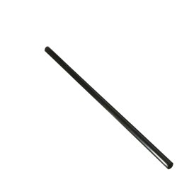 Straw Plastic Jumbo Black 200Mm