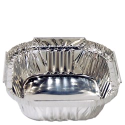 Foil Container Square Sweet Dish Deep 340ml