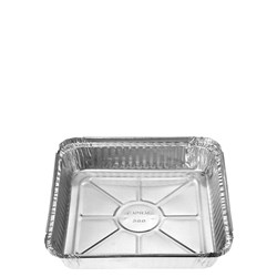 Foil Container Square Catering Silver Large 1500ml
