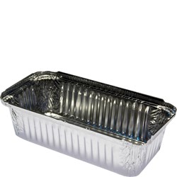 Foil Container Rectangular Takeaway Silver 30 oz 800ml