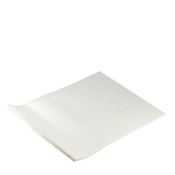 Greaseproof Paper Wrap/Roll/Burger Wrap White 400X330mm