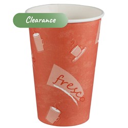 Paper Coffee Cup Fresco Single Wall 16 oz 
