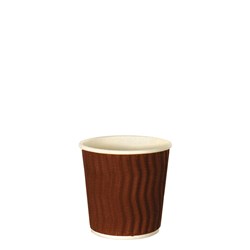 Paper Coffee Cup Cool Double Wall Brown 4 oz