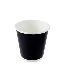 Paper Coffee Cup Cool Wall Black 8 Oz Super 