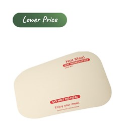 Lid Dualpak Printed Hot