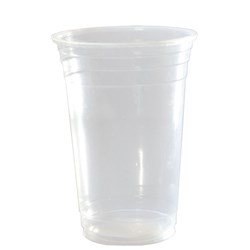 Plastic Cup PP Clear 16/18 oz 540ml