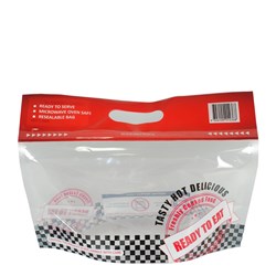 Resealable Bag Hot Bbq Chicken Multi Colour 310X233X130mm