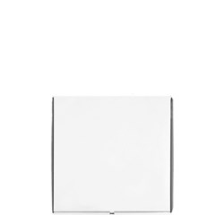 Pizza Box Plain White 10 Inch