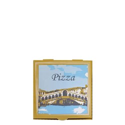 Pizza Box White Rialto Multi Colour 9 Inch
