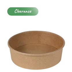 Salad Bowl PE Lined Kraft 16 oz