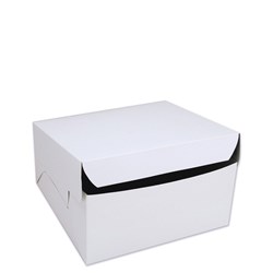 Cake Box White 12x12x5 Inch