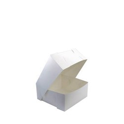 Cake Box White 8x8x4 Inch