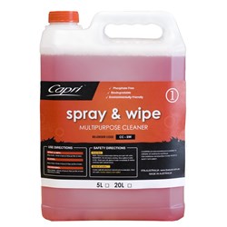 Spray & Wipe 5Litres