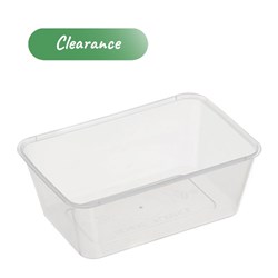 Container Rectangle PP 900 ml