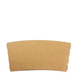Paper Cup Sleeve Wrap Kraft 8 oz