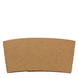 Paper Cup Sleeve Wrap Kraft 12/16 oz