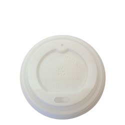 Lid Enviro PLA (To Suit 4oz PLAnet Skinny Range White Cups) 62mm