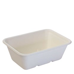 Container White Natural Fibre 750ml