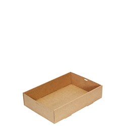 Catering Tray Kraft No 2 359X252X80mm