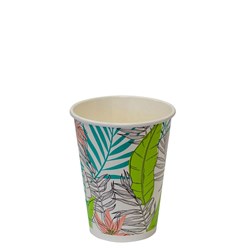 Paper Cup Cold Drink Biodegradable & Compostable Planet Milkshake Multi Colour 90mm 12 oz