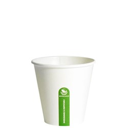 Takeaway Coffee Cup Biodegradable & Compostable Single Wall PLAnet 8 oz 