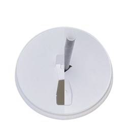 Lid Paper Enviro White To Suit 8oz Cups Rim 80MM