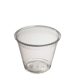 Plastic Cup Recycled PET Clear 9 oz/ 255ml