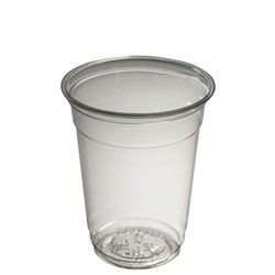 Plastic Cup Recycled PET Clear 425ml