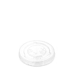Lid PET Clear to suit 70-120ml PLAnet Sauce Container 62mm