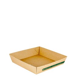 Food Tray Supa Flute Corrugated Board Kraft No 2