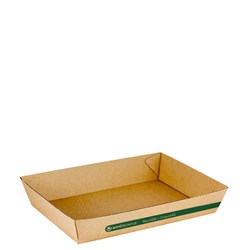 Food Tray Supa Flute Corrugated Board Kraft No 4