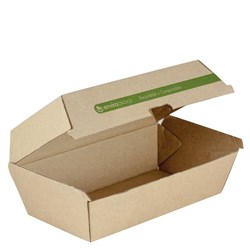 Snack Box Supa Flute Regular Kraft Regular