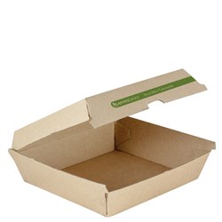 Snack Box Dinner Pack Supa Flute Kraft Brown 