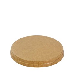 Lid Paper Kraft PLA Coated To Suit Soup Bowl 10/12/16/24oz  115mm