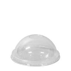 Lid Pet Dome(No Hole) To Suit Soup Bowl 10/12/16/24oz Transparent 115mm