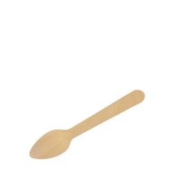 Cutlery Teaspoon Wooden 110mm