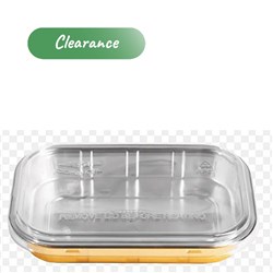 Foil Container Clip On Lid to Suit 6522-33/44