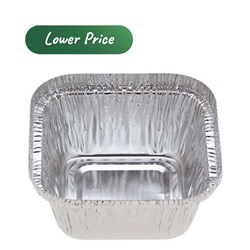 Foil Container Square Sweet Dish Small 336ml