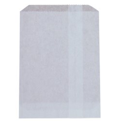 Paper Bag Confectionery 8S White 165X115mm